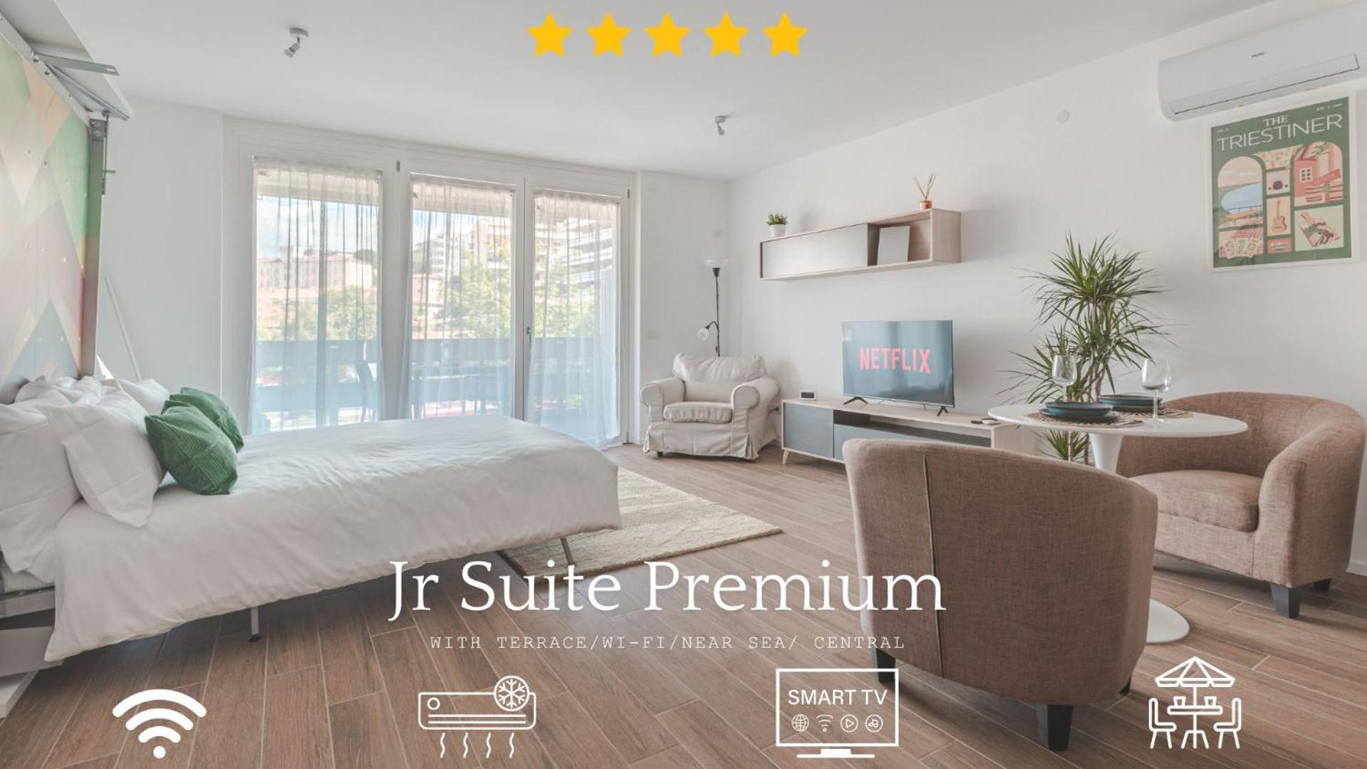 Jr Suite Premium - Terrace - Wi-Fi - Public Parking Trieste Exterior foto